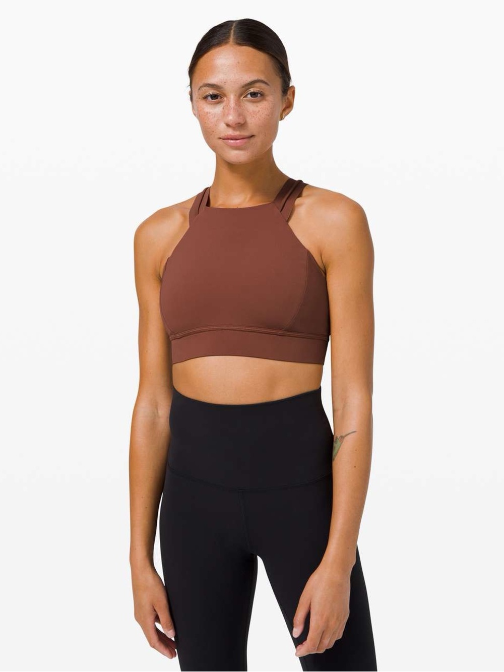 Lululemon Strong at Heart Bra *Medium Support, C/D Cup in Ancient Copper Size 6